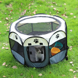 Portable Pet Playpen, Dog Playpen Foldable Pet Exercise Pen Tents Dog House Playground for Puppy Dog/Cat Indoor Outdoor Travel Camping Use